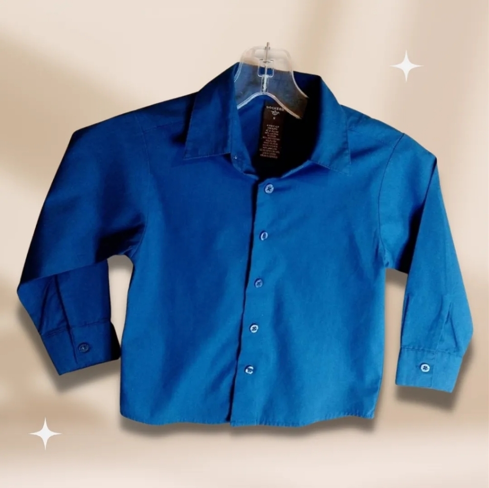 Dockers | Boys Blue Button Down Shirt | Size 5 | NWOT |​